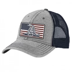 RK Americana Men's Snake American Flag Cap Athletic Heather - AMPCAP-54 - Hats