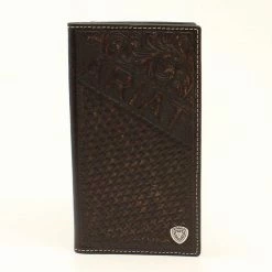 Ariat Rodeo Logo Basket Weave Tan A3540208 - Wallets