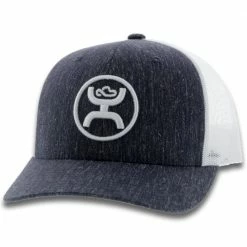 Hooey Men's O-Classic Trucker Cap Navy - 2008T-NVWH - Hats
