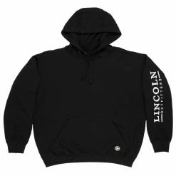 Lincoln Outfitters Men's Signature Sleeve Hooded Pullover Graphite Heather - RLSP401GPHR - Men's Sweaters & Sweatshirts