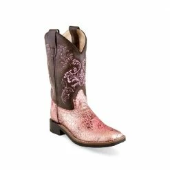 Jama Old West Girl's Boot - VB9154 - Kid's Western Boots