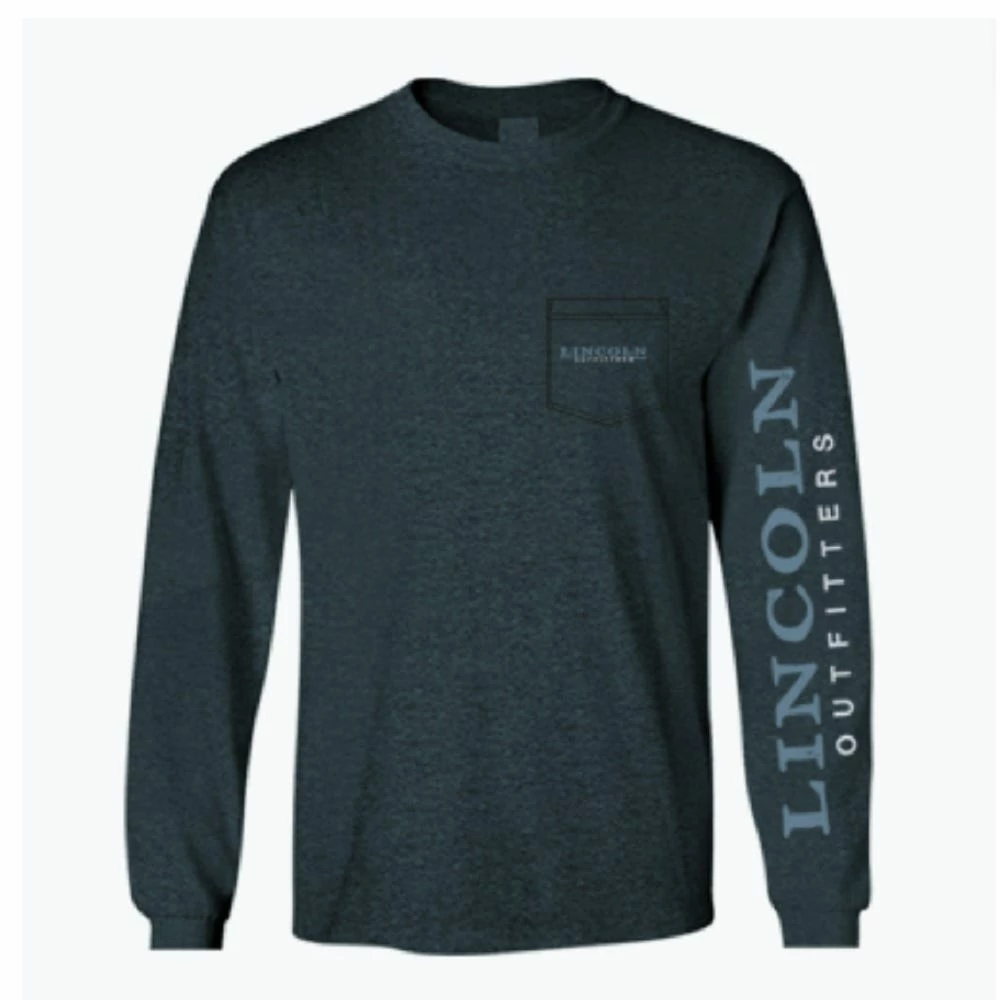 Lincoln Outfitters Mens Long Sleeve Pocket T-Shirt LOPKLS-703 - T-Shirts 3 Lincoln Outfitters Mens Long Sleeve Pocket T-Shirt LOPKLS-703 - T-Shirts