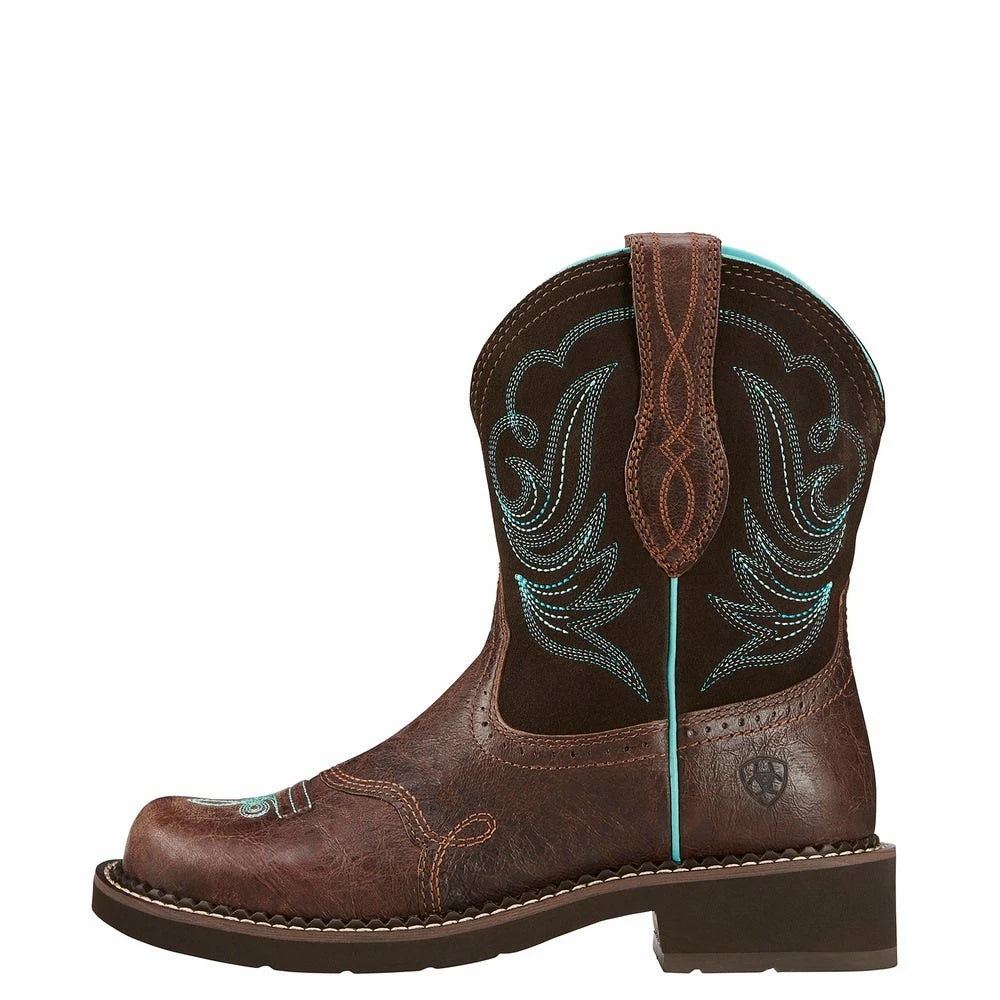Ariat Women's Fatbaby Heritage Dapper Western Boot Brown - 10016238 - Women's Western Boots 6 Ariat Women's Fatbaby Heritage Dapper Western Boot Brown - 10016238 - Women's Western Boots - Image 4