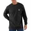 Carhartt Men's Workwear Long Sleeve Pocket T-Shirt - K126-BLK - Long Sleeve Shirts -Clothing & Shoes Sales 76ca78b75d215dd77a3d8c5bba5816caaa4e55dc K126 BLK