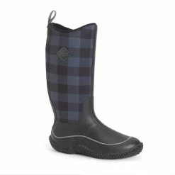 Muck Women's Hale Boot, Plaid Black - HAW-1PLD-BLK - Women's Rubber Outdoor Boots