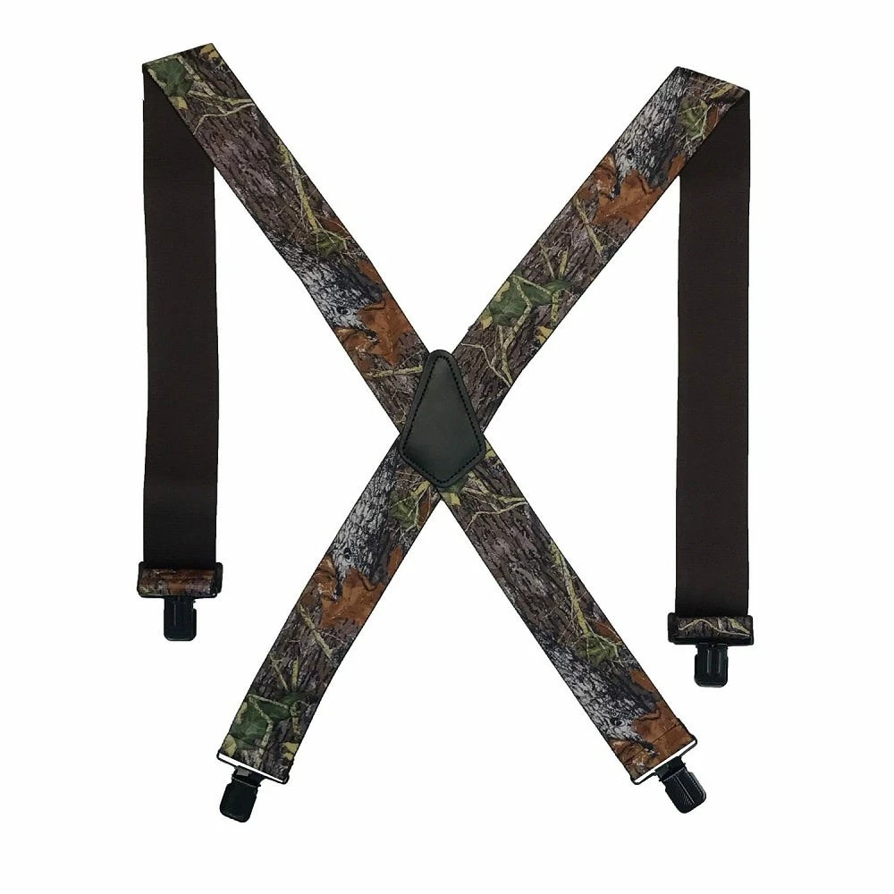 Perry Suspenders 2 Inch Original 45 Inch Length Clip-On Suspenders Mossy Oak Break-Up - CS200-R-MOB 3 Perry Suspenders 2 Inch Original 45 Inch Length Clip-On Suspenders Mossy Oak Break-Up - CS200-R-MOB
