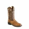 Jama Oldwest Boy's Western Boot Tan/Brown - VB9113Y - Kid's Western Boots -Clothing & Shoes Sales 7965a9659a1903cc71c853ffef03b55a915078e6 VB 9113