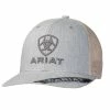 Ariat Men's Richardson 112 Grey with Mesh Back and Tonal Center Logo Cap - A300012008  - Hats -Clothing & Shoes Sales 7df62fdd36fcfcd6295cfa5f49a6dd97856963de A300012008 1