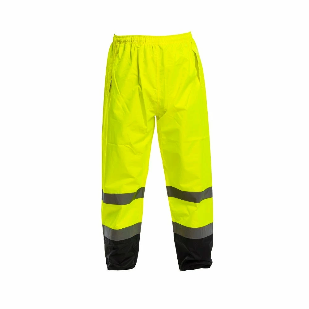 Utility Pro Men's Hi-Vis Lightweight Rain Pant Hi-Vis Yellow - UHV823 3 Utility Pro Men's Hi-Vis Lightweight Rain Pant Hi-Vis Yellow - UHV823