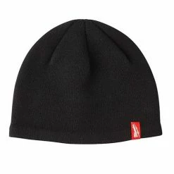 Milwaukee Men'sFleece Lined Hat, Black - 502B - Hats