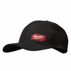 Milwaukee® Gridiron™ Snapback Trucker Hat, Black - 505B - Hats
