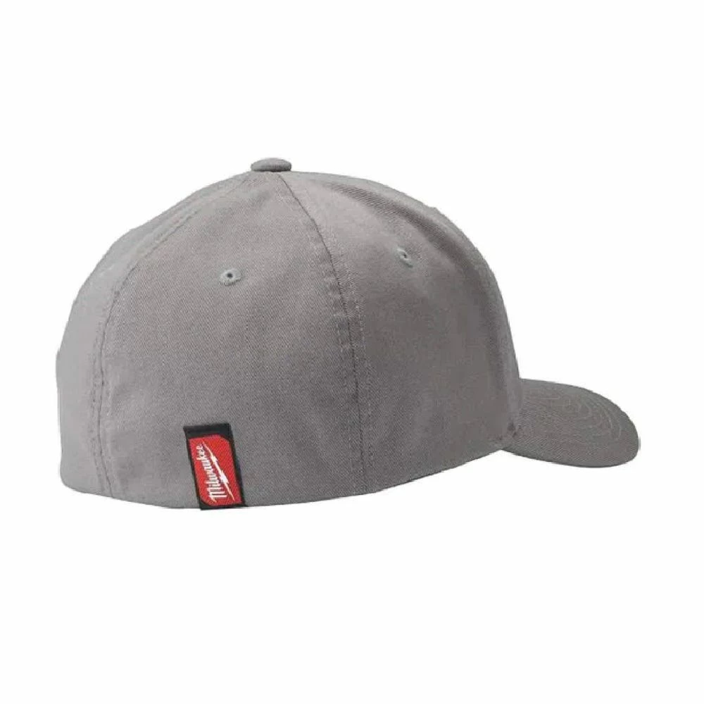Milwaukee® Flexfit® Fitted Hat, Gray - 504G-LXL - Hats 4 Milwaukee® Flexfit® Fitted Hat, Gray - 504G-LXL - Hats - Image 2
