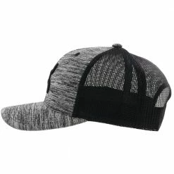 Hooey Men's Sterling Black/Grey 6-Panel Trucker Hat, One Size - 2206T-GYBK - Hats -Clothing & Shoes Sales 85ed9cbcfa3904abad1f5492af4aab37ca6b580e 2206T GYBK05