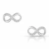 Montana Silversmiths Silver Shine Infinity Earrings -  ER4474 -Clothing & Shoes Sales 893966c3382fbbbfc7046121443b01dfcc6fab83 ER4474