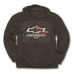 Buck Wear Chevy Nublend Hooded Sweatshirt 353 - Men's Sweaters & Sweatshirts