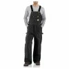 Carhartt Men's Black Quilt Lined Zip To Thigh Bib Overall - R41-BLK - Overalls -Clothing & Shoes Sales 8a0537f66c33be765331fdec9904b20e9e91a837 R41 BLK 1