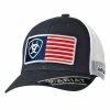 Ariat Mens Navy Cap With Ariat Red, White & Blue Flag Patch 1517603 - Hats & Caps -Clothing & Shoes Sales 8a7fa688125f316151a1b53078c3627300b92a00 125172938