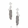 Montana Silversmiths Feather Whispers Earrings - ER4526 1 Montana Silversmiths Feather Whispers Earrings - ER4526 -Clothing & Shoes Sales 8a800450ddecca2e02aa93ba0f019608d5676e62 ER4526
