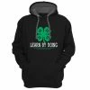 4-H Learn By Doing Men's Long Sleeve Fleece Hoodie - 4HH-06 - Hooded Sweatshirts