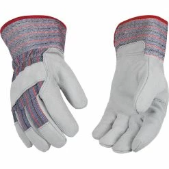 Kinco Real Work Wear Unlined Suede Cowhide with Double Leather Palm & Safety Cuff - 1498 - Gloves -Clothing & Shoes Sales 8c0eff05df10d580a440f6914473b2592aefb4e8 1498 1