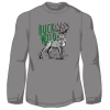 LO Youth Boy's Buck Wild Long Sleeve T-Shirt Gray - LOYMM-04 - T-Shirts -Clothing & Shoes Sales 9378f02b1f187f05b9036ba5cdb99cba6a9a92fe LOYMM 04 FROST GRAY