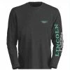 Lincoln Outfitters Ladie's Long Sleeve Logo Shirt, Charcoal Heather - LO-LLS708-CH - Long Sleeve Shirts Women's -Clothing & Shoes Sales 96854e4a7a7cf436742943ebe4adff844b489fc7 LO LLS708 CH