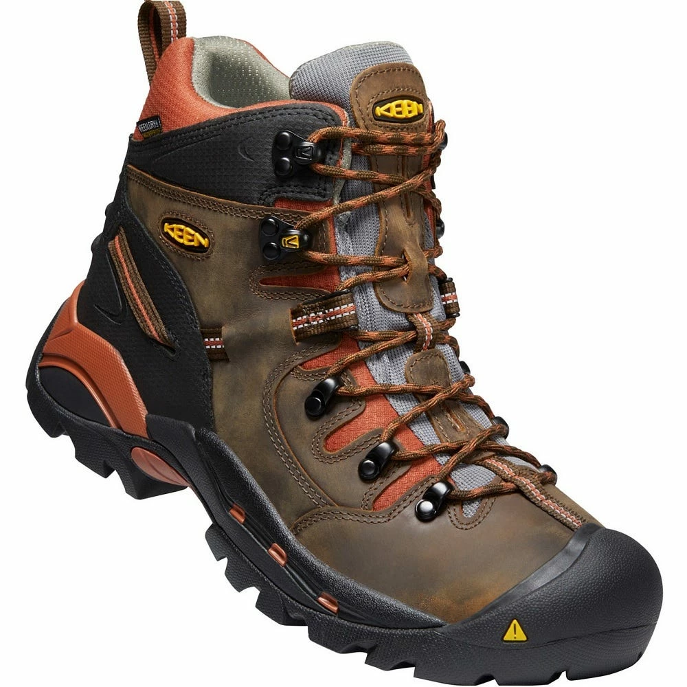Keen Utility Men's Pittsburgh Waterproof 6 Inch Soft Toe Work Boot Brown Bombay - 1009709 - Men's Work & Safety Shoes 3 Keen Utility Men's Pittsburgh Waterproof 6 Inch Soft Toe Work Boot Brown Bombay - 1009709 - Men's Work & Safety Shoes