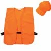 Allen Adult Hunting Hat and Vest Combo Blaze Orange - 17555 - Workwear Vests