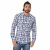 Wrangler Men's Retro Long Sleeve Shirt - MVR518N - Blue/White - Long Sleeve Shirts -Clothing & Shoes Sales 9ef1cbddcdddac150d54c58d8dfc1b43f4da4dd6 6028508