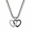 Montana Silversmiths Montana Silversmith Silver & Black Double Heart Cubic Zircona Necklace NC61505BK - Jewelry -Clothing & Shoes Sales 9f73f9c2f388e6af39f4d305b3259cd1fd3e3f0f 17539311 17539311 image nc61505bk