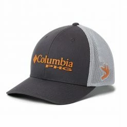 Columbia PHG Mesh Ball Cap Grill Antler Grey - 1742151029 - Hats