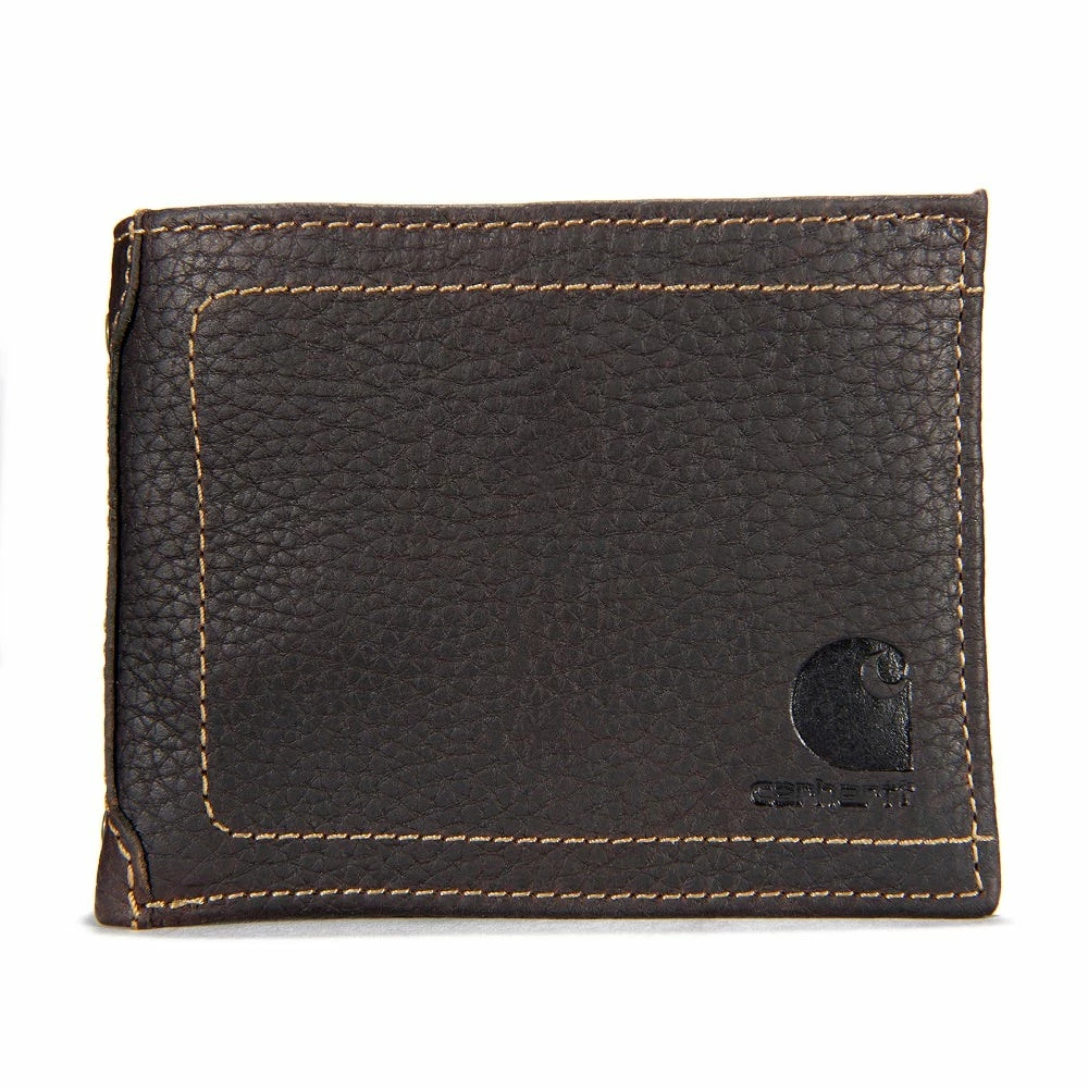Carhartt Men's Milled Pebble Leather Passcase Wallet Brown - B0000210201 - Men's Wallets 3 Carhartt Men's Milled Pebble Leather Passcase Wallet Brown - B0000210201 - Men's Wallets
