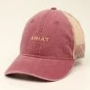 Ariat Ladies Burgundy Cap With Small Tan Ariat Font A300009809 - Hats & Caps -Clothing & Shoes Sales a24bff9dd8dcd16cefd2af5103b42dd8a796c361 707049