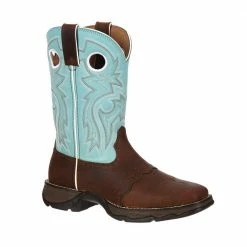 Lady Rebel by Durango Women's Powder n' Lace Saddle Western Boot - RD3471 - Women's Western Boots