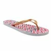 Gina Group Women's Flip Flop Sandal Red White & Blue - EVW41102 - Thong Sandals Women's -Clothing & Shoes Sales a42968b93aebce08161111d31b75027b6dd449e2 EVW41102 RED WHITE BLUE