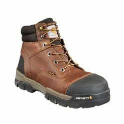 Carhartt Men's Ground Force 6 Inch Waterproof Comp Toe Work Boot - CME6355 - Men's Boots