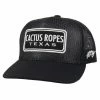 Cactus Men's Cactus Ropes Trucker Cap Black - CR075 - Hats -Clothing & Shoes Sales add5b6c6bcd25ec788d9f571eca02c36a3b2b4dd CR075