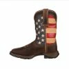 Rocky Brands Durango Women's 10" Brown with Union Flag Boot - RD4414 - Women's Boots