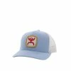 Hooey Men's Zeneith Blue/White 6-Panel Trucker Hat, One Size - 2224T-BLWH - Hats -Clothing & Shoes Sales b208d6938d32b184a88e014d9a38c968cc590e13 2224T BLWH