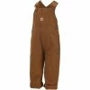 Carhartt Toddler Boys Canvas Bib Overalls Brown - CM8609-D15-BD - Overall Set -Clothing & Shoes Sales b5b3045e3cd9a56e9f94a6d270f2cd13e1e32978 CM8609 D15 1