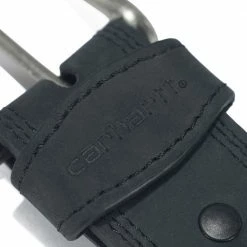 Carhartt Men's Detroit Leather Triple Stitch Belt Black with Antique Nickel Finish - A0005507001 - Belts -Clothing & Shoes Sales b95d8179b0e98a07ce8a9c72bbd75277684a709f A0005507001 3