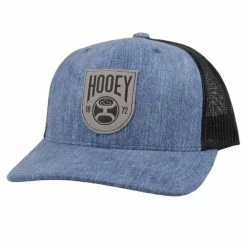 Hooey Men's Bronx Trucker Cap Blue- 2103T-BLBK - Hats