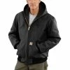 Carhartt Men's Quilted Flannel-Lined Duck Active Jacket Black - J140-BLK - Jackets -Clothing & Shoes Sales c45da31c5f3a6714694a9582b6499f6cdc7723eb J140 BLK