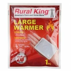 Rural King 20 Hour Hand Warmer, Large - 12880002 - Camping & Hiking Accessories