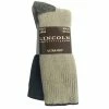 Lincoln Outfitters Men's Heavy Crew Sock 2 Pack Khaki - L2/72443-K - Socks -Clothing & Shoes Sales cbd78b66aac0886bd08ed7b249facf7bad21cbc4 86591947