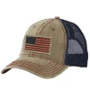 RK Americana Men's Frayed American Flag Cap Sand - AMPCAP-43 - Hats