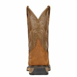 Ariat Men's WorkHog Pull On Work Boot Aged Bark - 10001188 - Men's Boots -Clothing & Shoes Sales d1ec3284dab5e1987b3864ffa7aa2c1055e15e66 10001188 heel