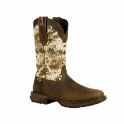 Durango Desert Brown Square Toe Mens Boot - Men's Boots