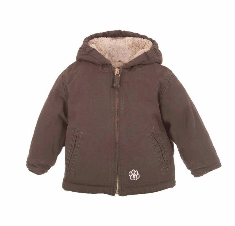Berne Infant Lined Jacket - Bark BHJ42MBBR - Jackets & Coats 4 Berne Infant Lined Jacket - Bark BHJ42MBBR - Jackets & Coats - Image 2