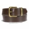 Carhartt Men's Bridle Leather Debossed Metal Keeper Belt Brown with Brass Finish - A0005511201 - Belts -Clothing & Shoes Sales dad7a4f20febed2461bfa25285c3c44ba4d51ced A0005511201 1